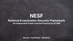 ICCBM Releases National Examination Security Framework (NESF), Proposes Governance Reforms for Large-Scale Examinations